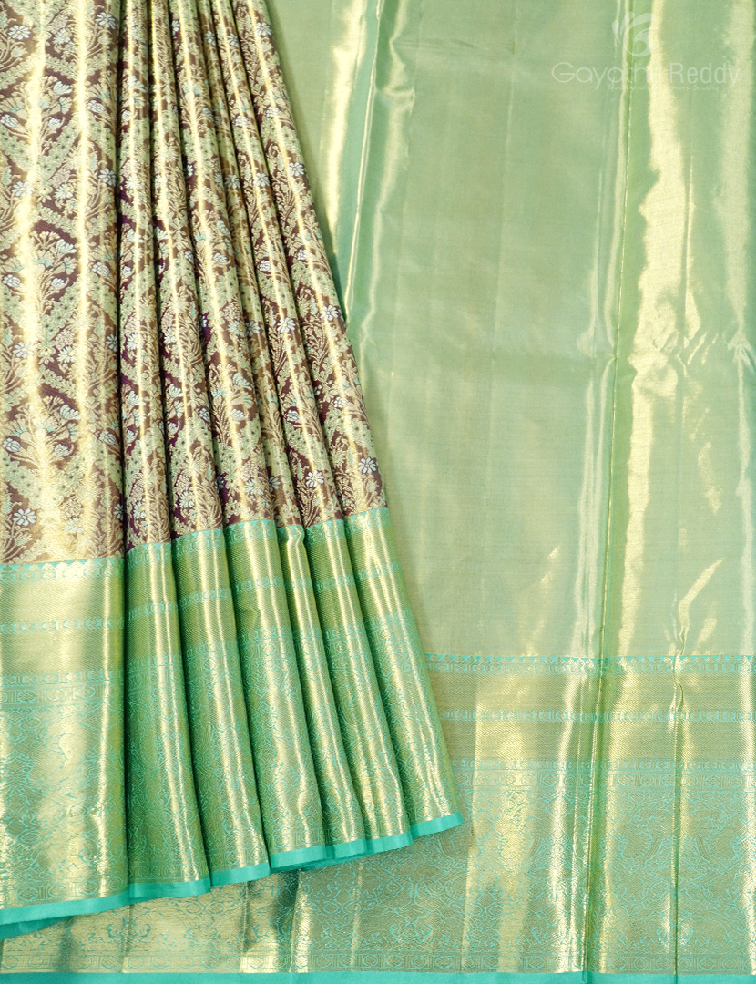 PURE KANCHI PATTU PAVADA(FREE SIZE)-KPL811