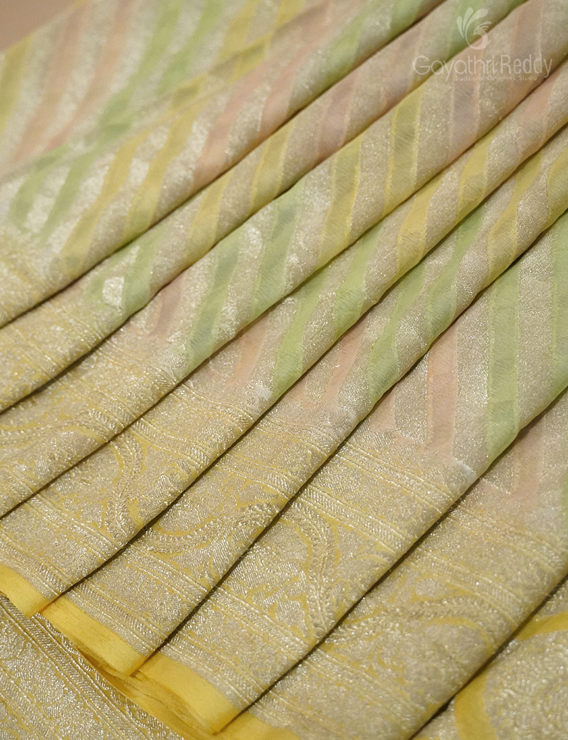 PURE BANARAS GEORGETTE KADDI-BG639