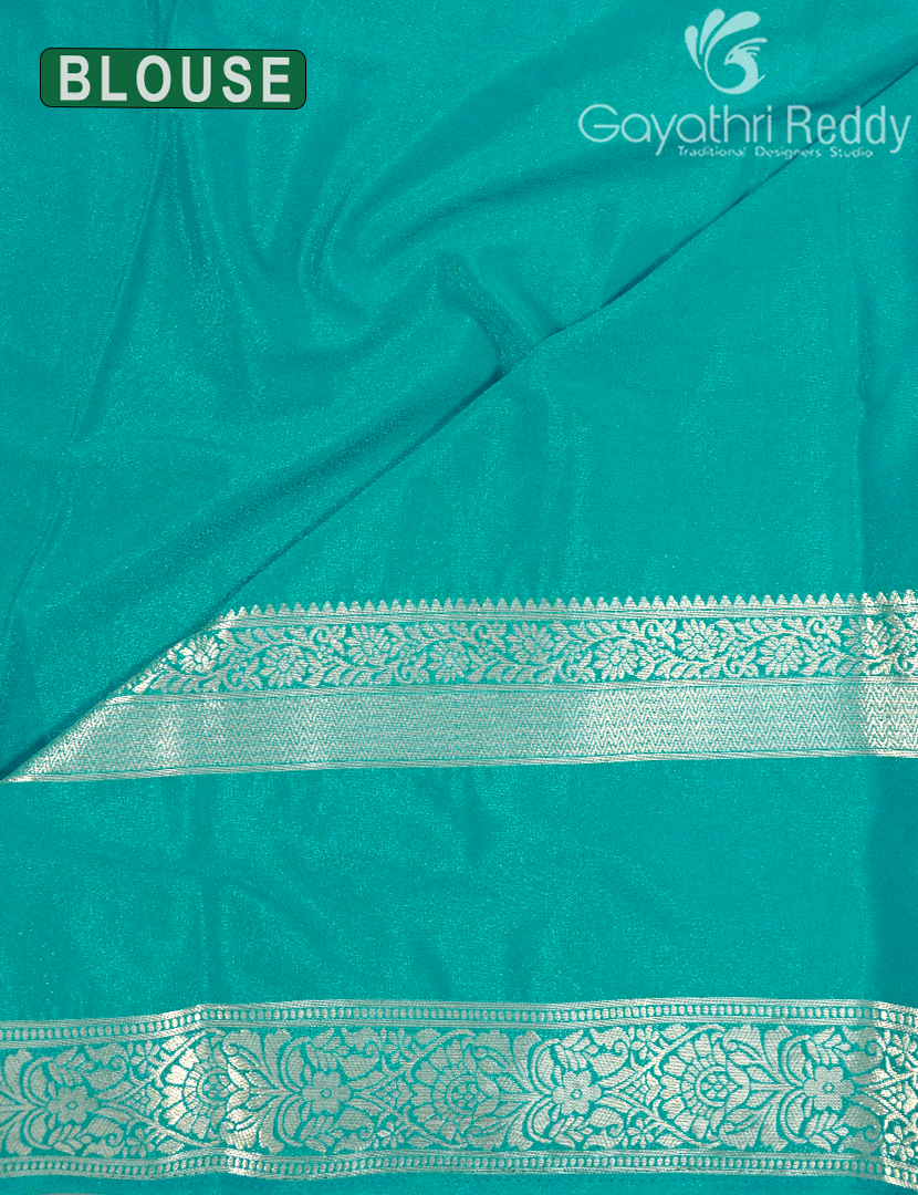 SEMI MYSORE CREPE SAREE-SMC329