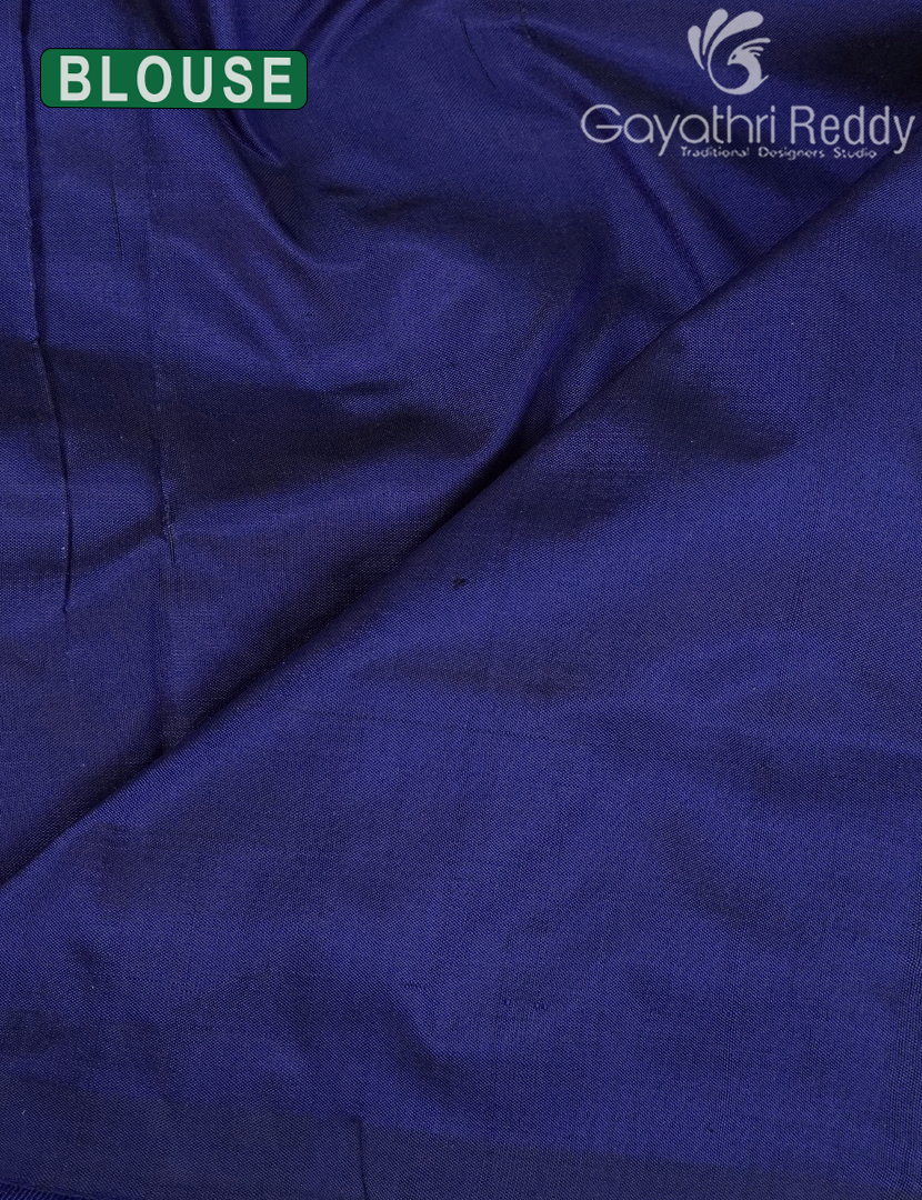 PURE TWILL IKKAT PATTU-IP777