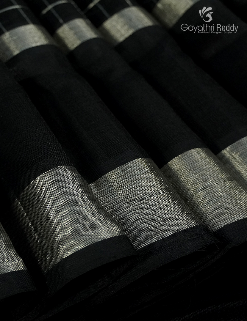 Pure Arani Sico Saree in Black