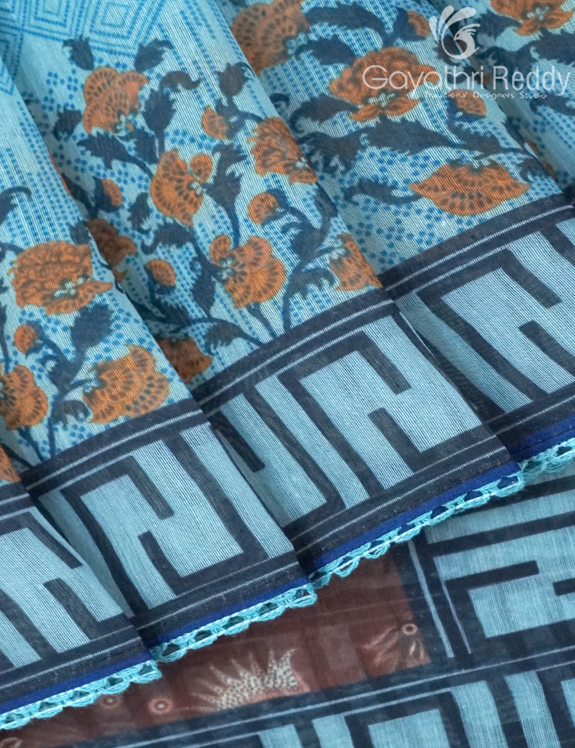 CHANDERI SILK SAREE-CPS1095