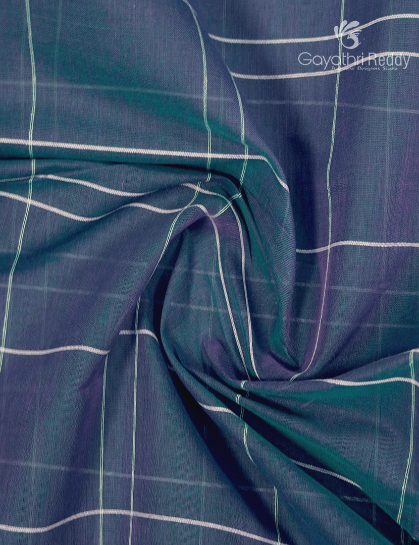 Pure Kanchi Cotton Saree in Grey
