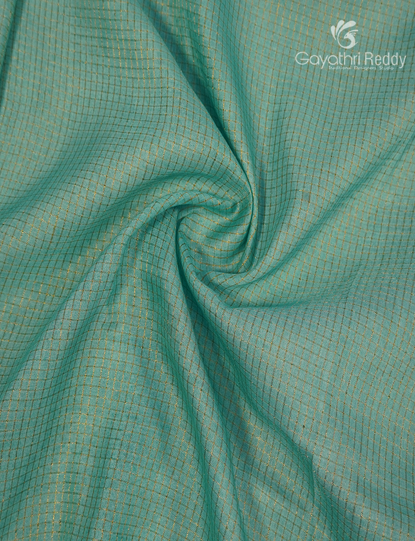 Pure Munga Silk Saree in Sea Green