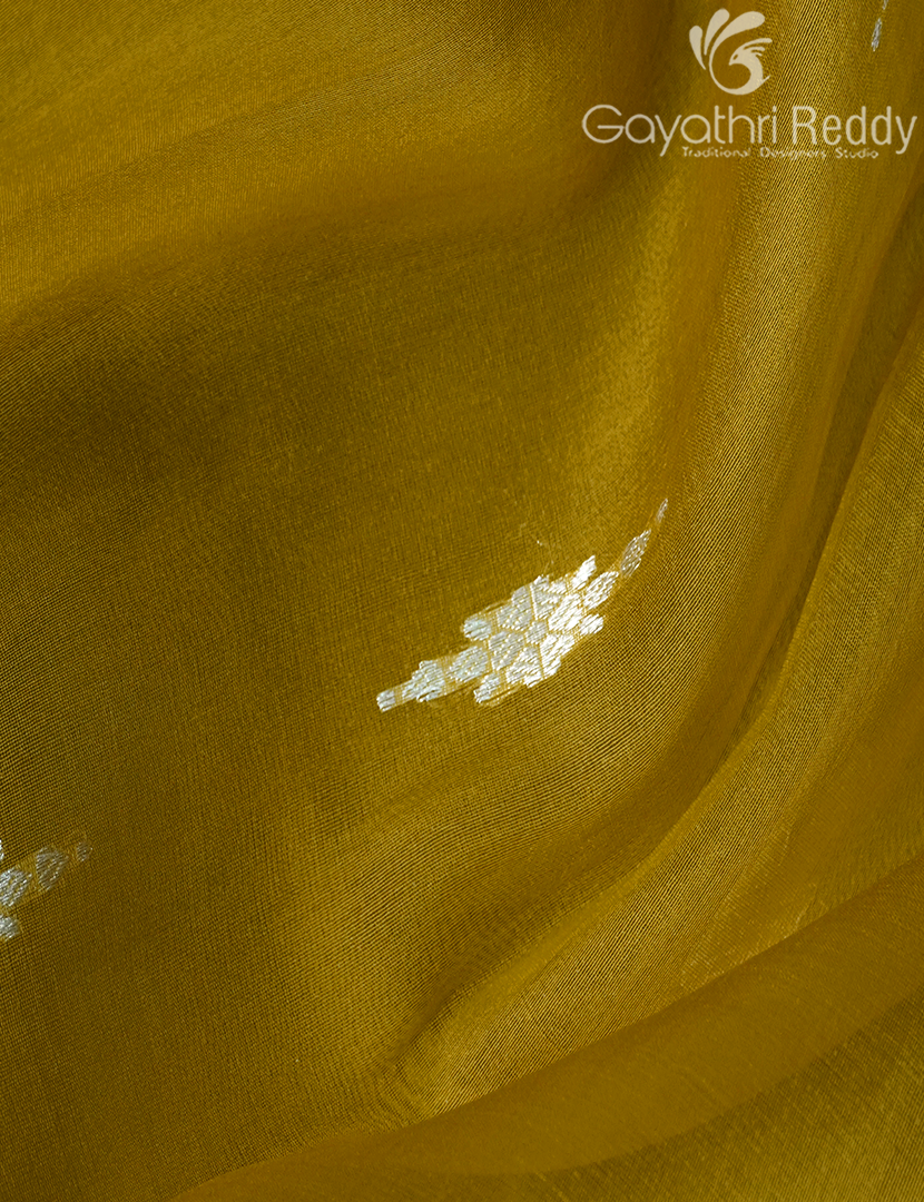 PURE BANARAS KORA SILK-BKS111
