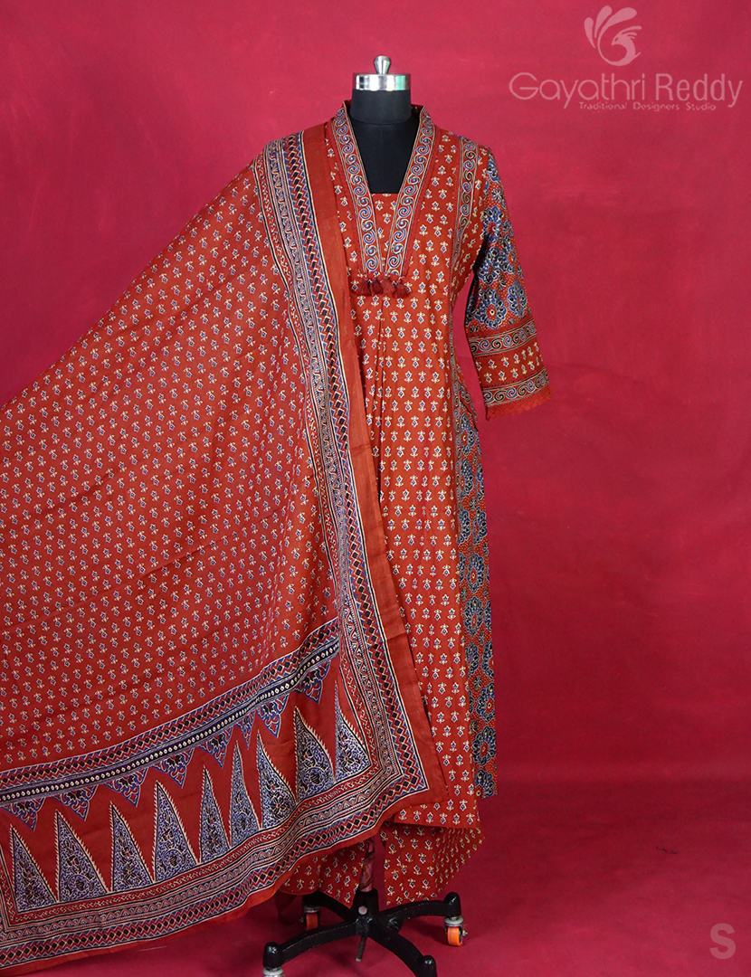 READYMADE DRESS SET(3PC)-KDS1183