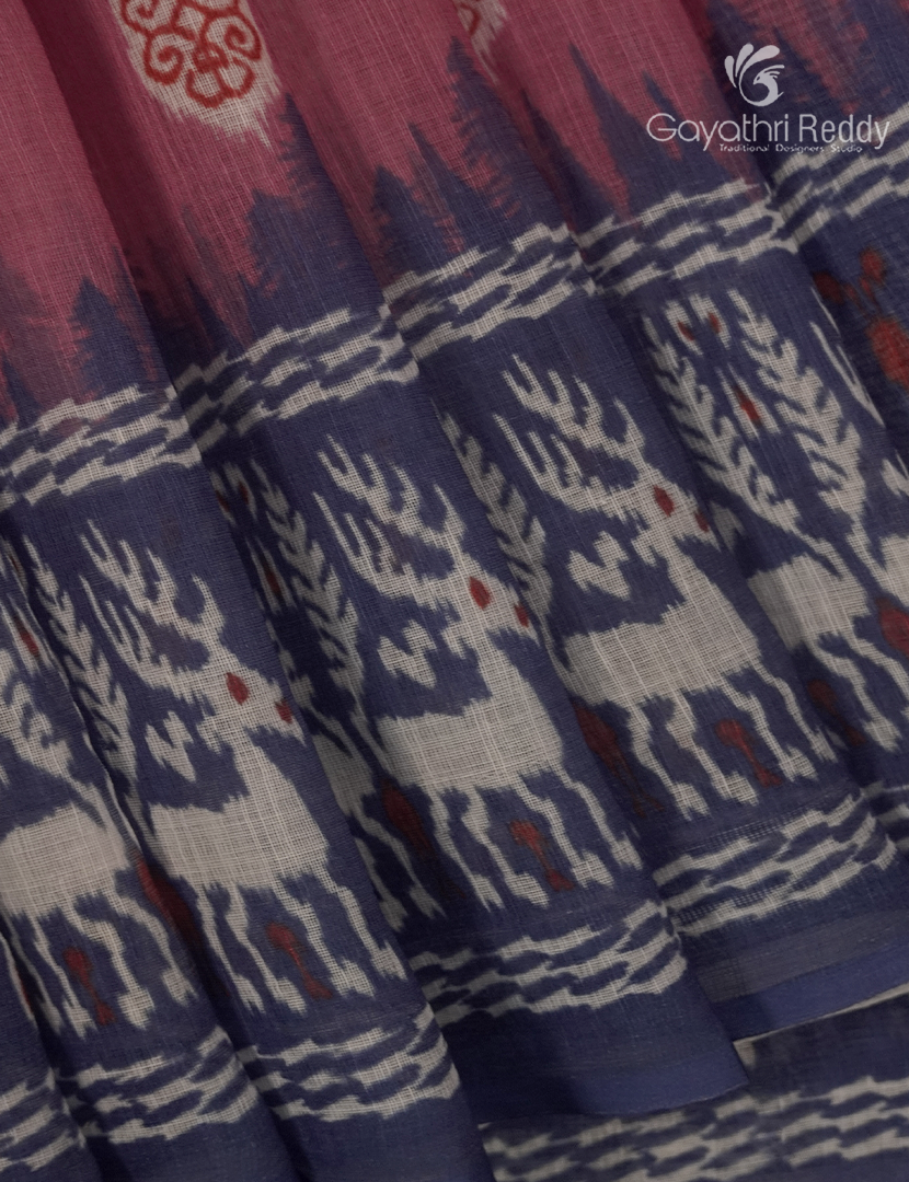 Linen Cotton Saree-L1502