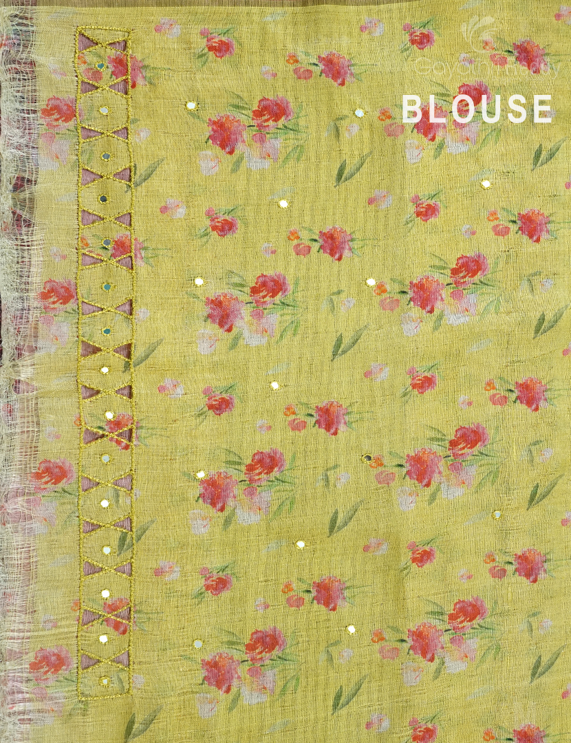 PURE DESI TUSSAR FANCY-TS1431