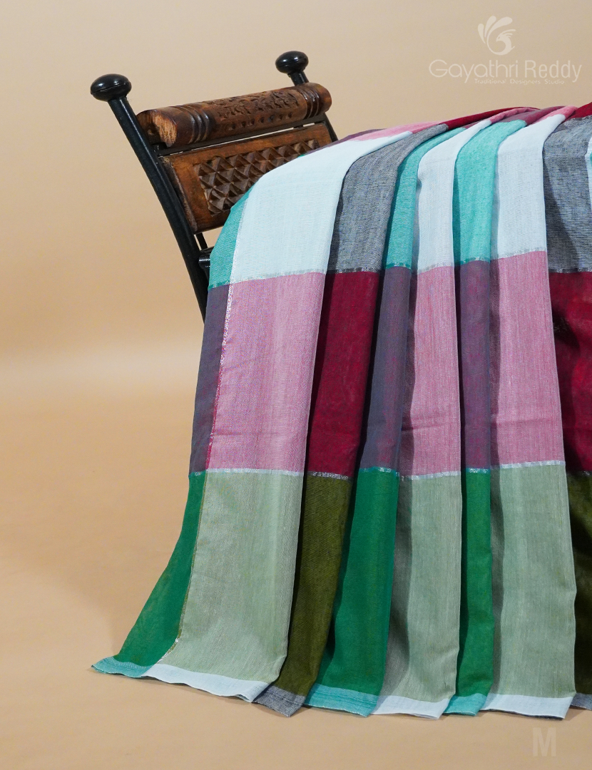 KHADI COTTON (WITHOUT BLOUSE)-KHC438