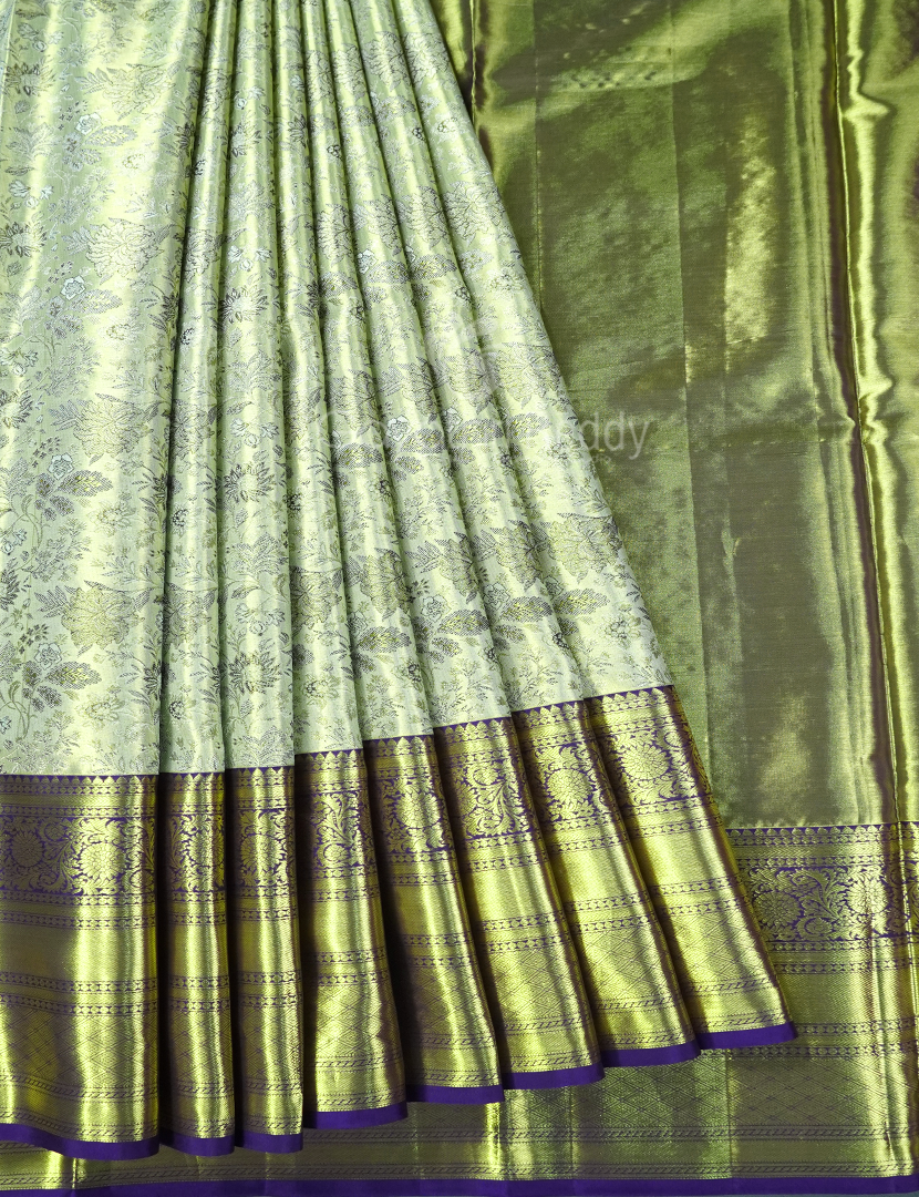 PURE KANCHI PATTU PAVADA(FREE SIZE)-KPL778