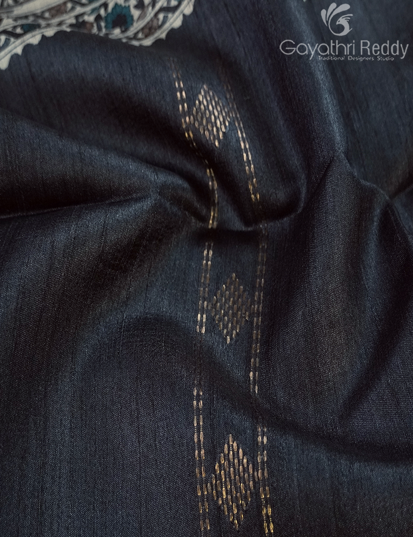 PURE DESI TUSSAR SAREE-TS1565