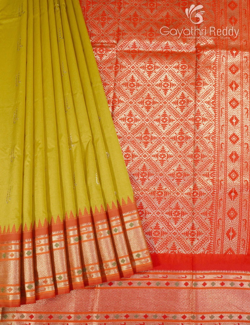 SEMI KATAN SAREE-SKN171