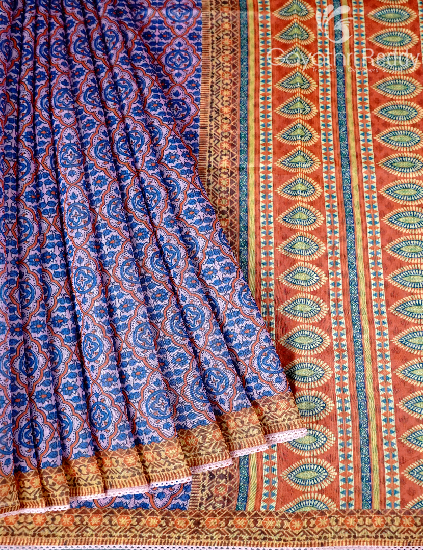 CHANDERI SILK SAREE-CPS1155