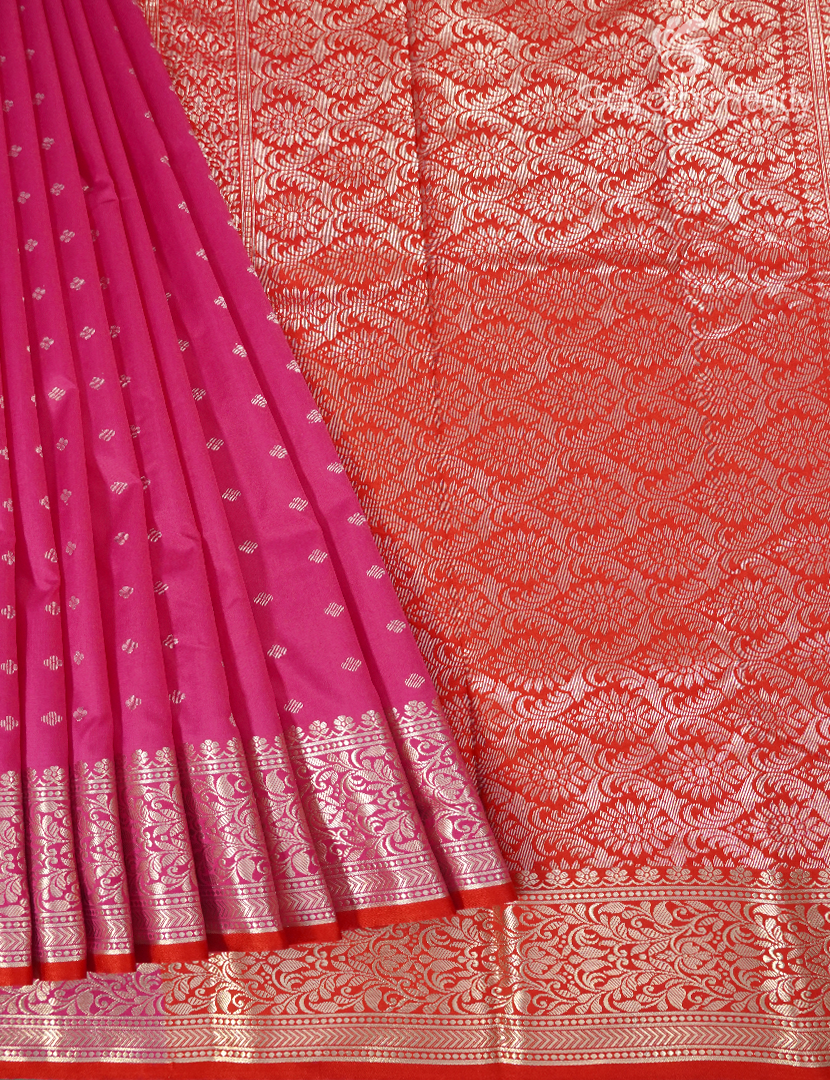 SEMI KATAN SAREE-SKN111