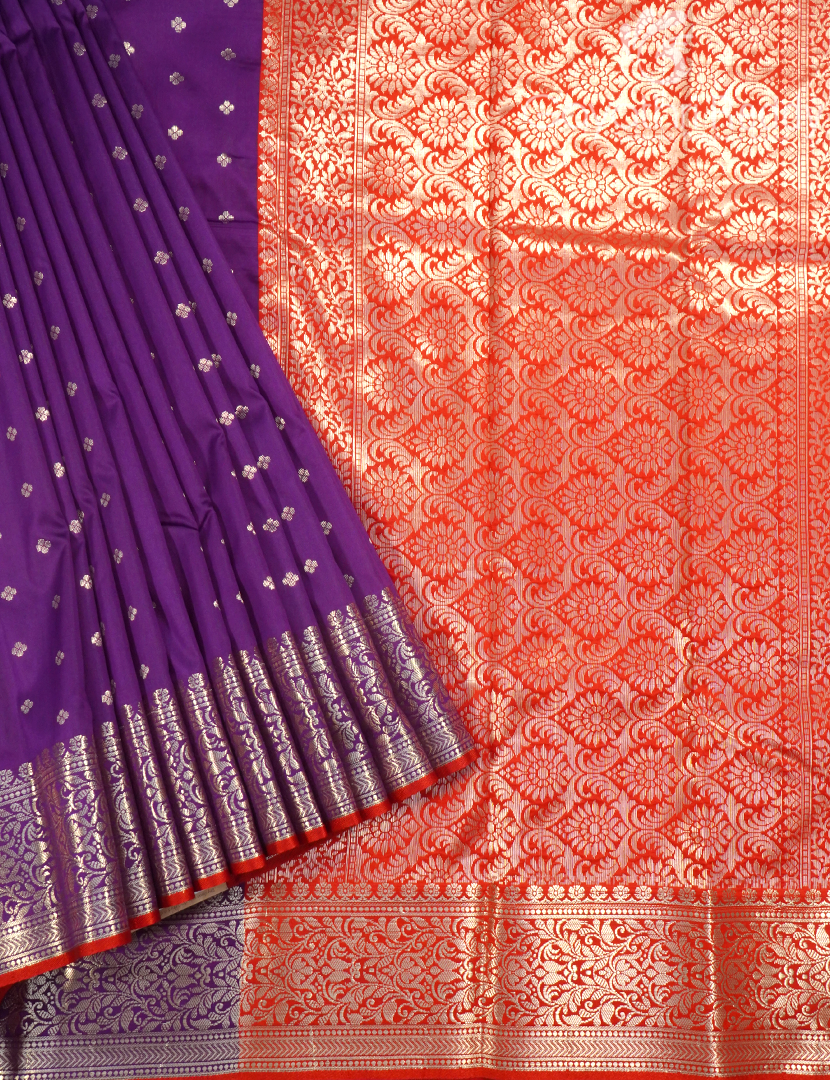 SEMI KATAN SAREE-SKN141