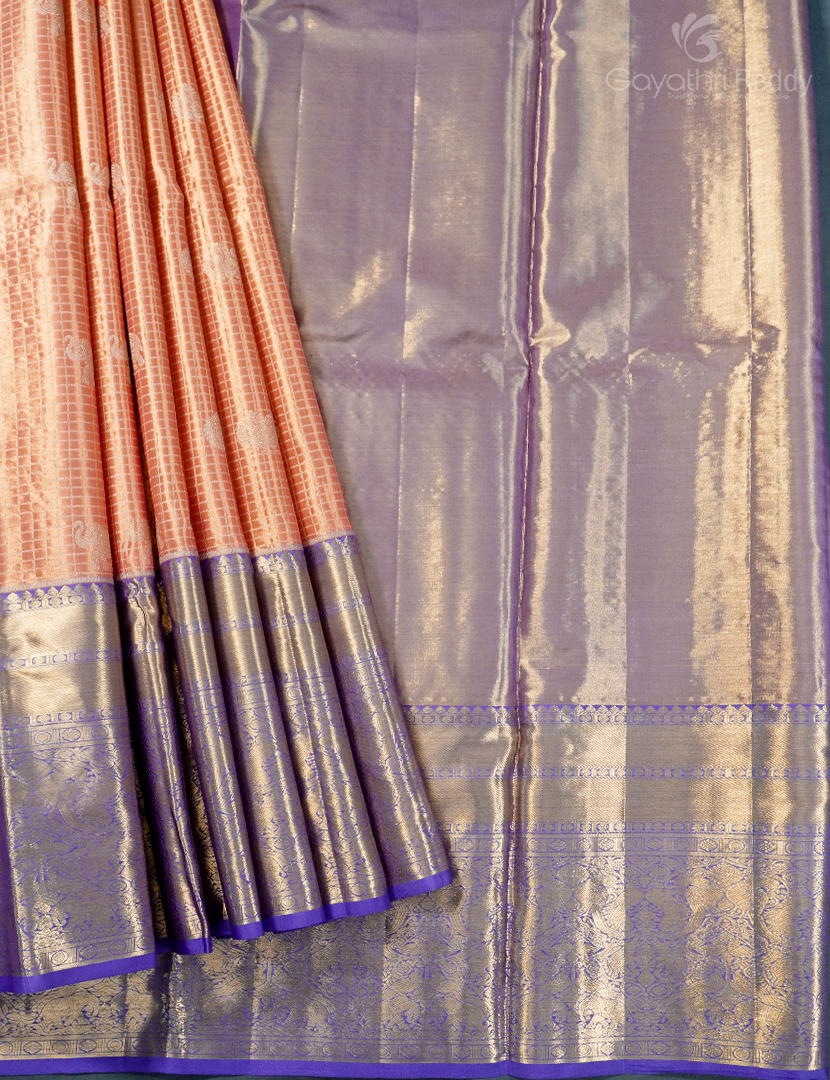 PURE KANCHI PATTU PAVADA(FREE SIZE)-KPL812