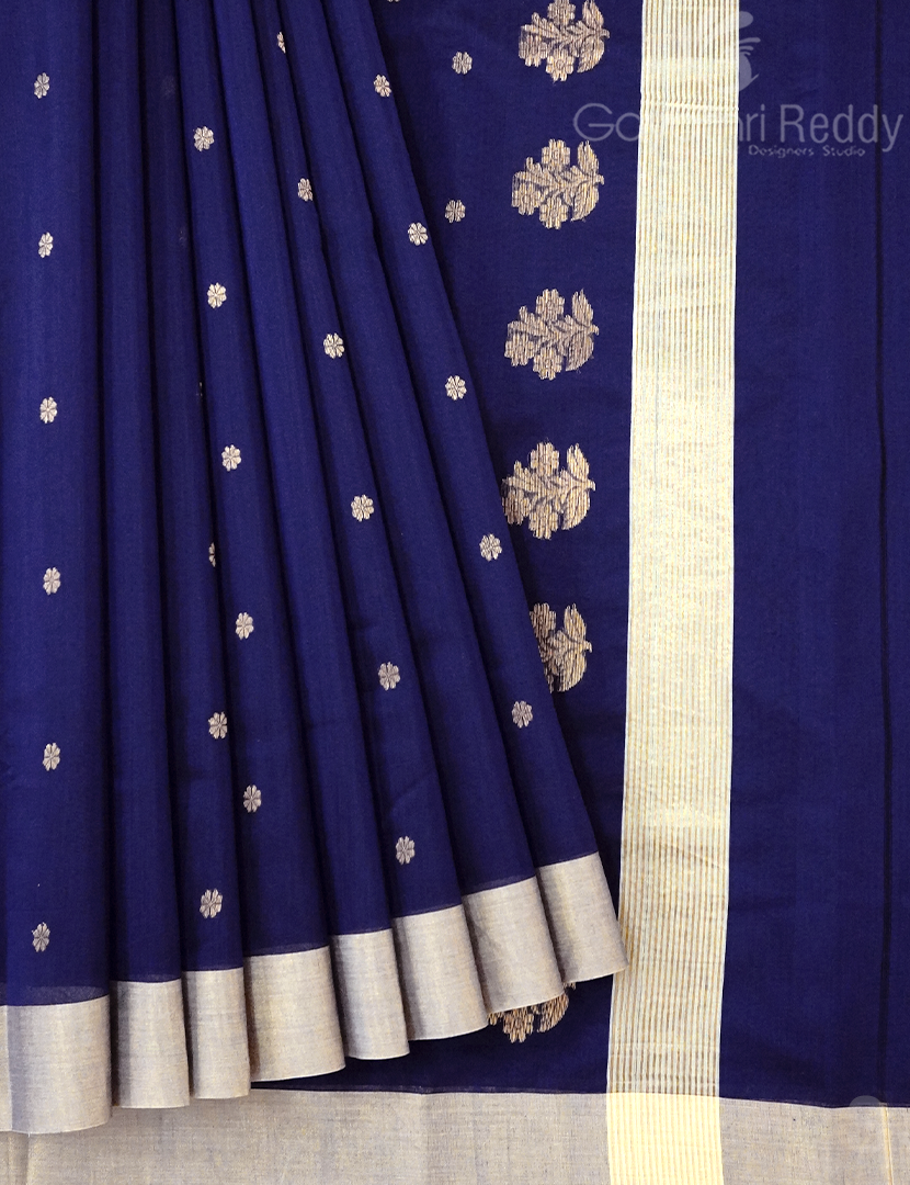 PURE CHANDERI SICO SAREE-PCS662