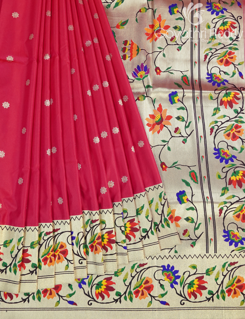 SEMI PAITHANI SAREE-SPS37