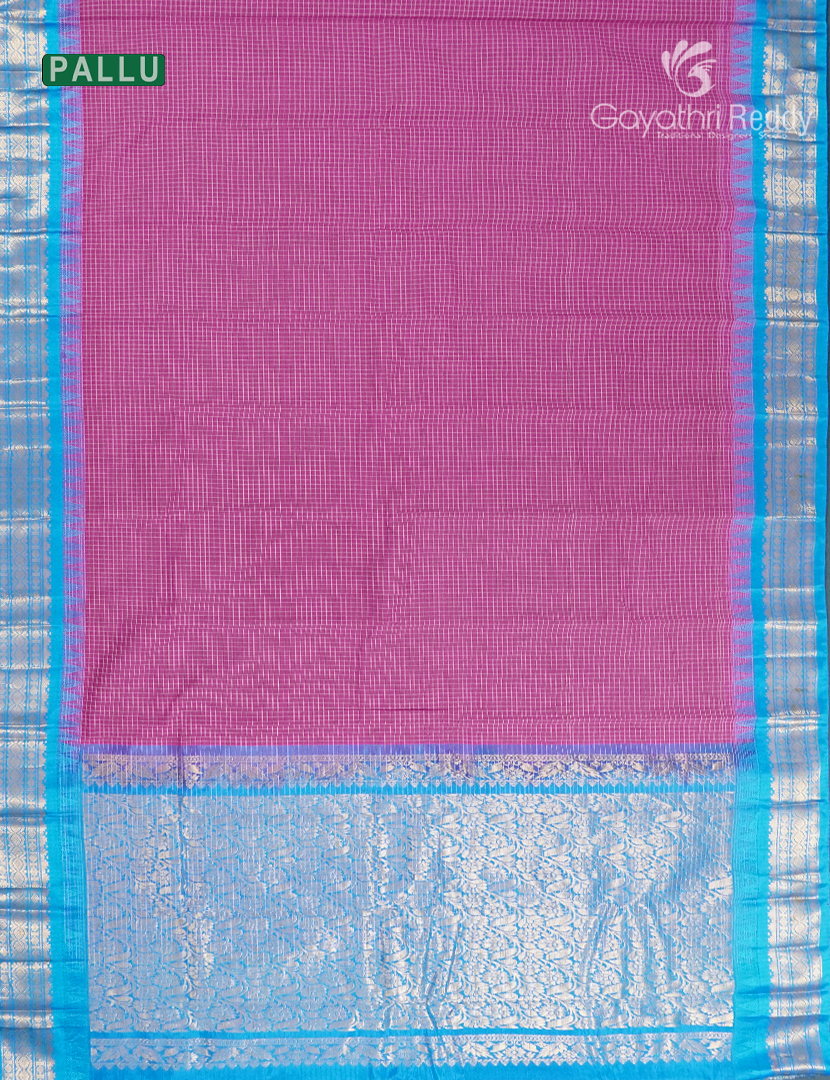 Pure Gadwal Cotton Saree-GGC1626