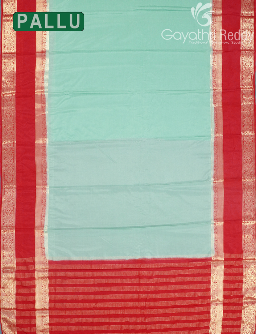 SEMI MYSORE CRAPE SAREE-SMC330