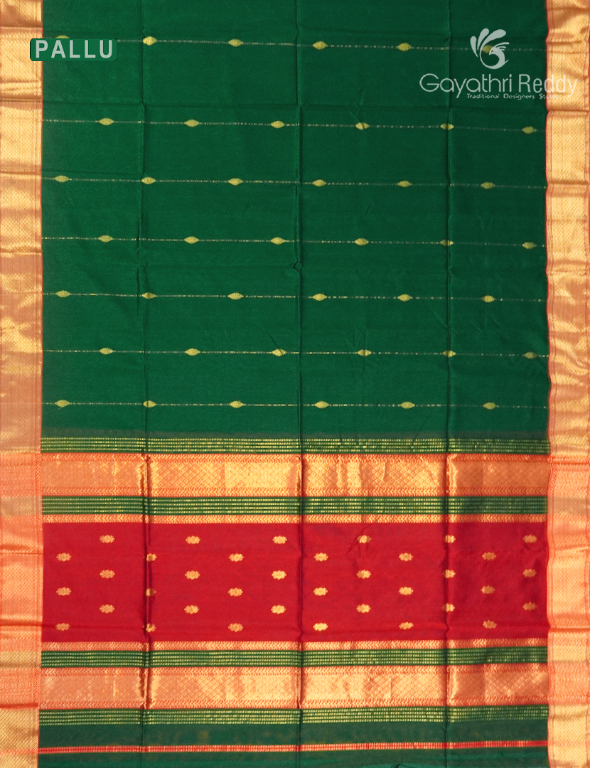PURE CHANDERI BUTTA SAREES -CPS1199