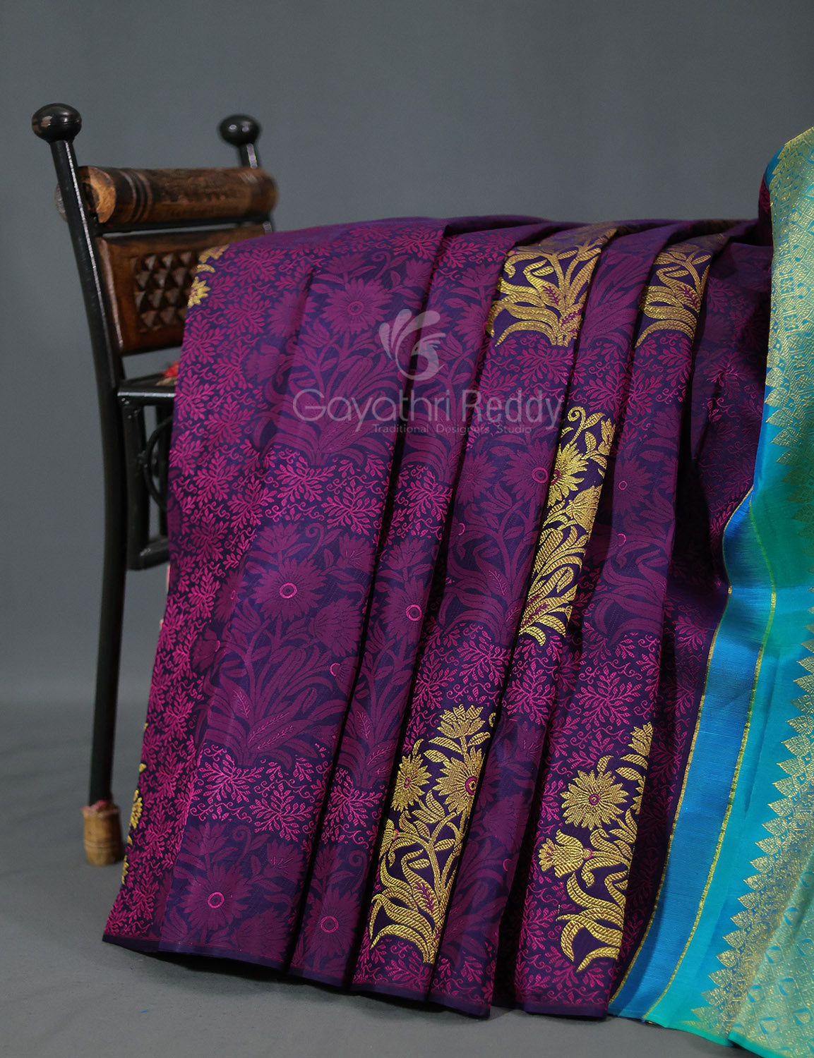 PURE KANCHI PATTU DESIGNER -KP5451