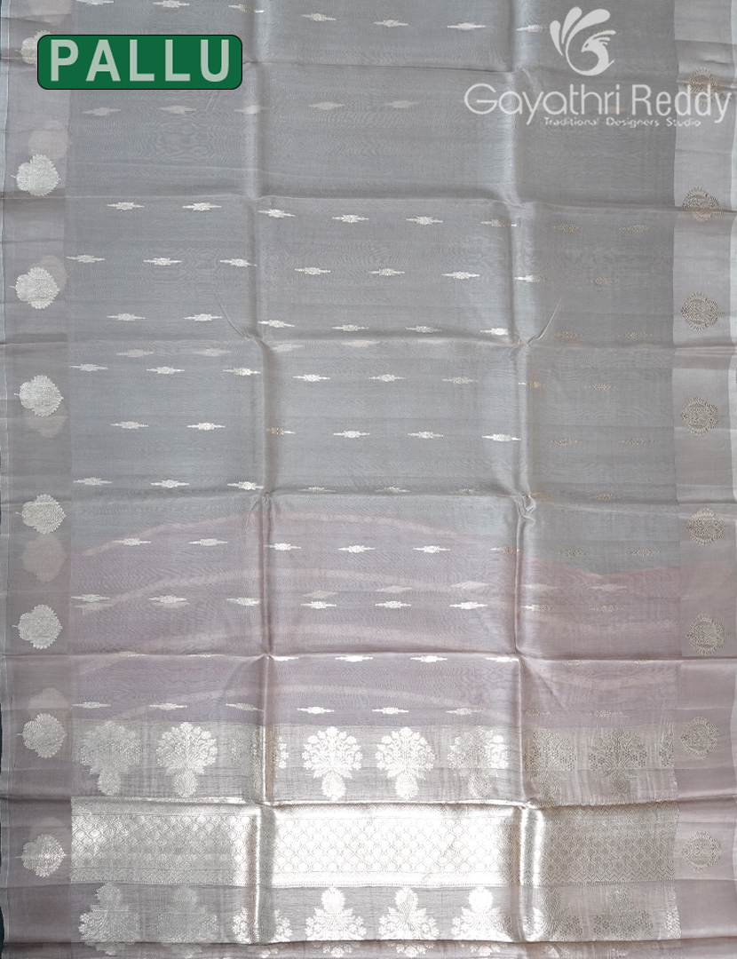 PURE BANARAS KORA SILK-BKS132