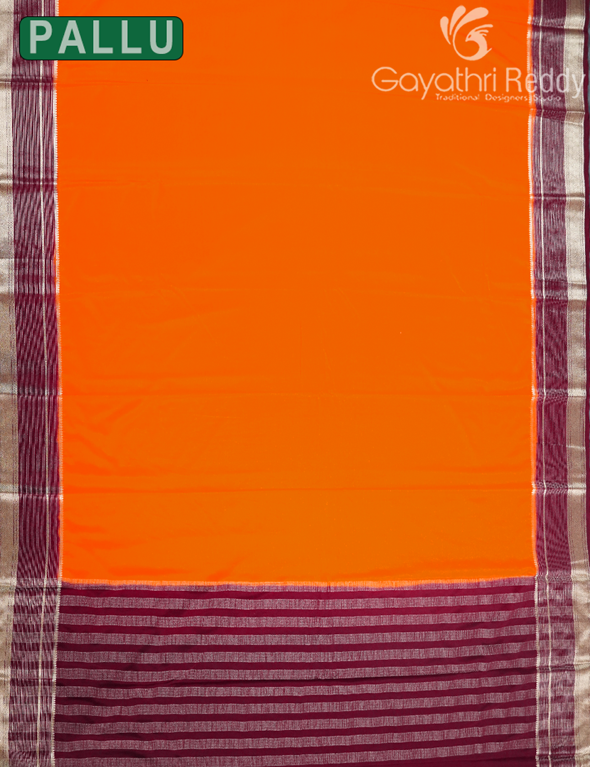 SEMI MYSORE CRAPE SAREE-SMC379