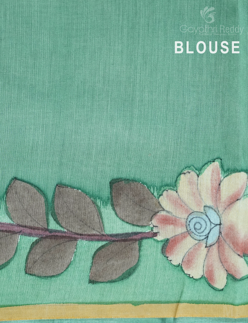 PURE ORGANZA PEN KALAMKARI-FO693