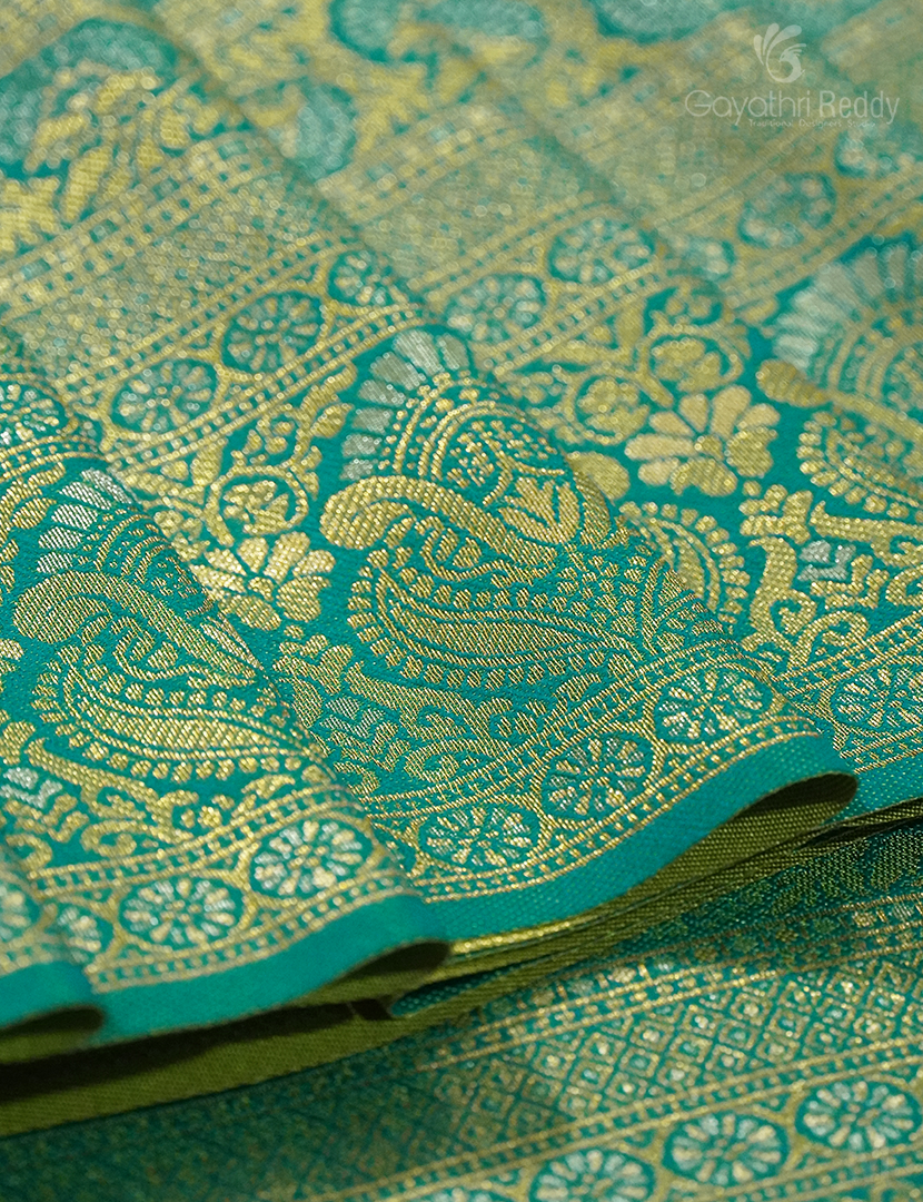 SEMI PATTU SAREE(DIGITAL PALLU)-SP1038