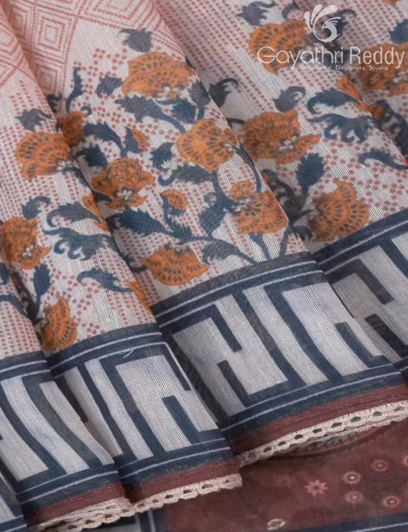 CHANDERI SILK SAREE-CPS1096