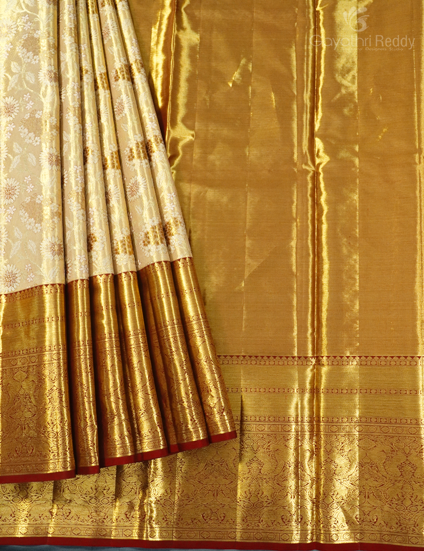 PURE KANCHI PATTU PAVADA(FREE SIZE)-KPL813
