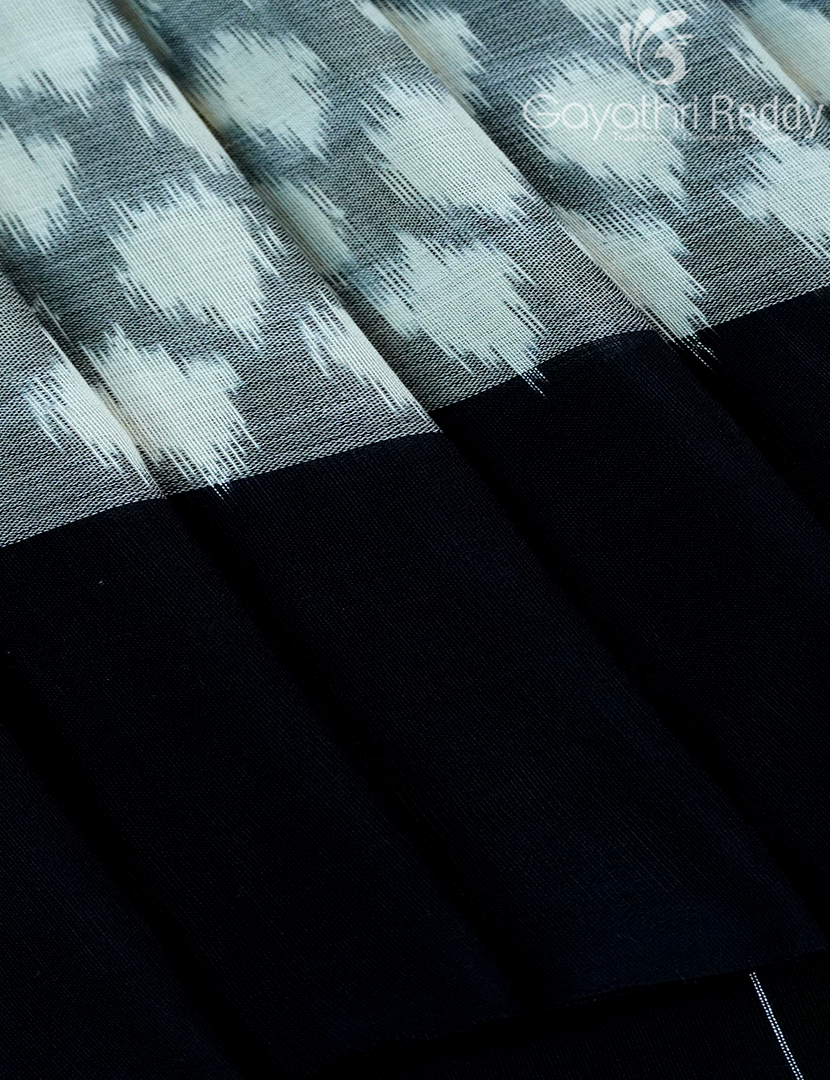 PURE IKKAT COTTON (H.L) SAREE-IKC1066