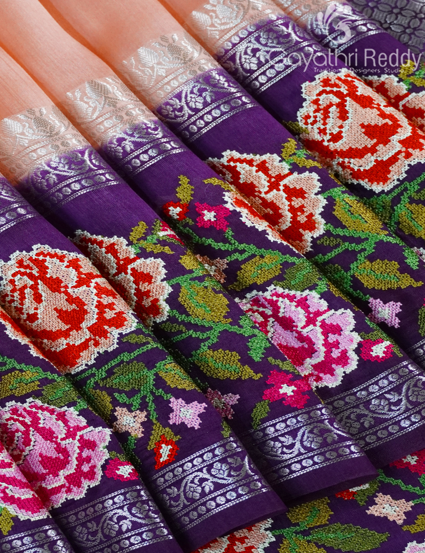 CHINIYA SILK SAREE-CS554