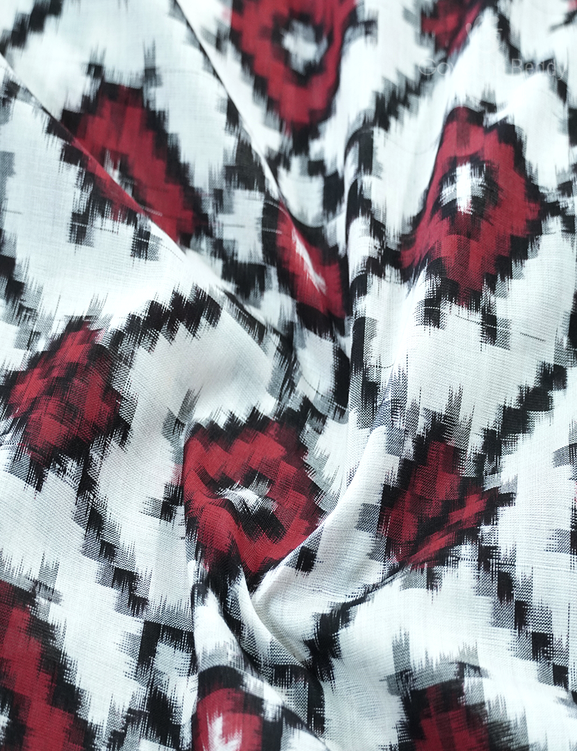 PURE DOUBLE IKKAT COTTON-IKC1041