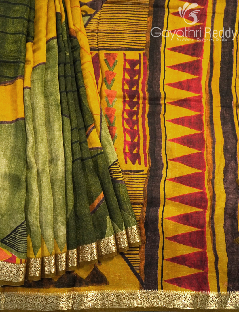 SEMI TUSSAR SILK-ST1057