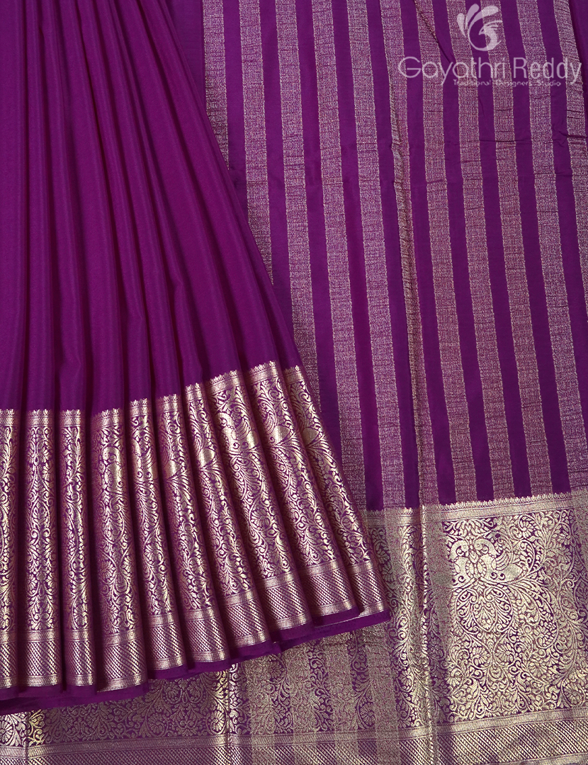 SEMI MYSORE CRAPE-SMC223