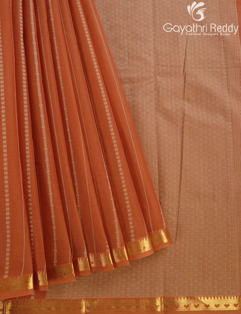 PURE KANCHI COTTON RICH PALLU-KC3083