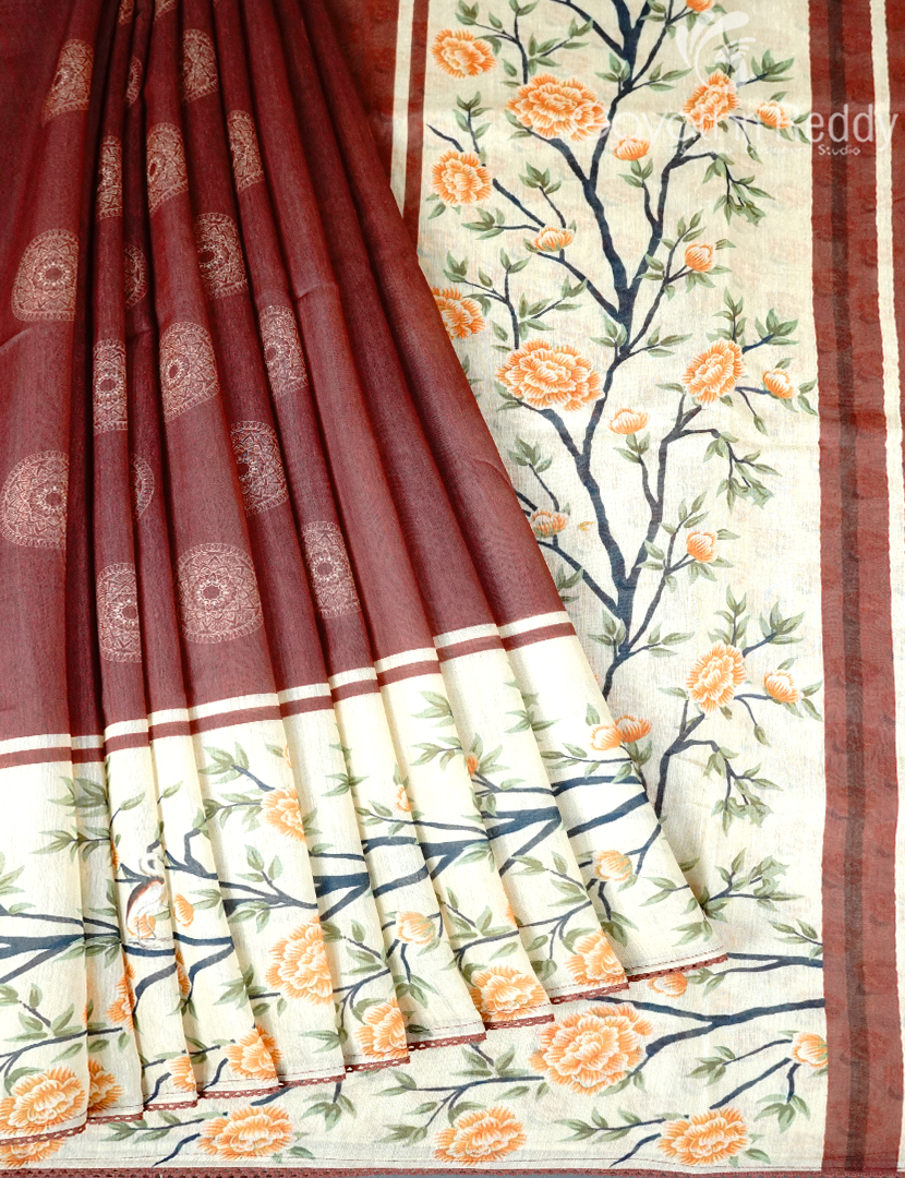 CHANDERI SILK SAREE-CPS1156