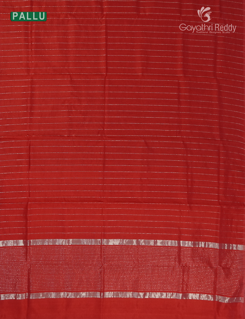 Pure Arani Sico Saree in Red