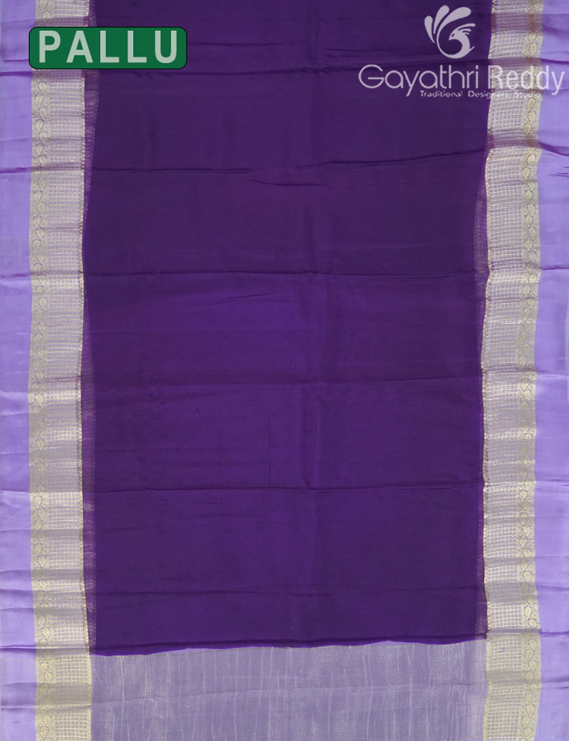 CRAPE SILK SAREE-PSC75