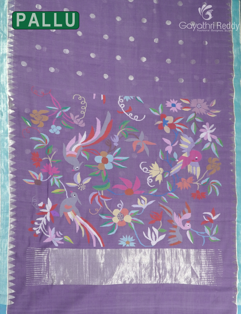 PURE PONDURU SILVER ZARI-PPSZ6