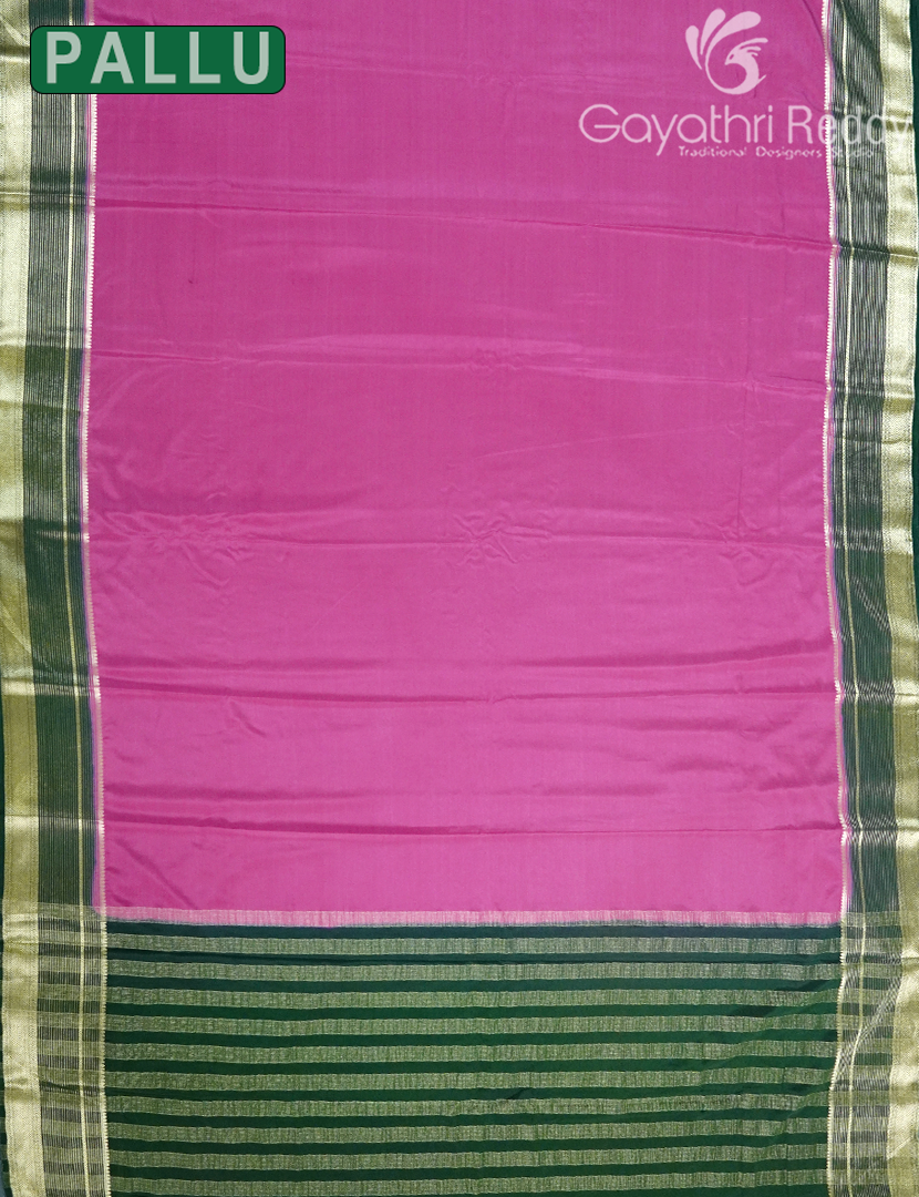 SEMI MYSORE CRAPE SAREE-SMC380