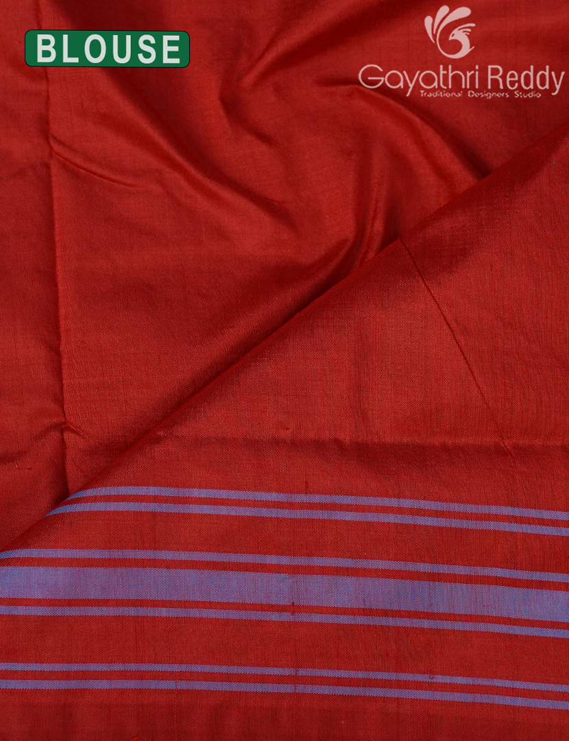 PURE TWILL IKKAT PATTU-IP779