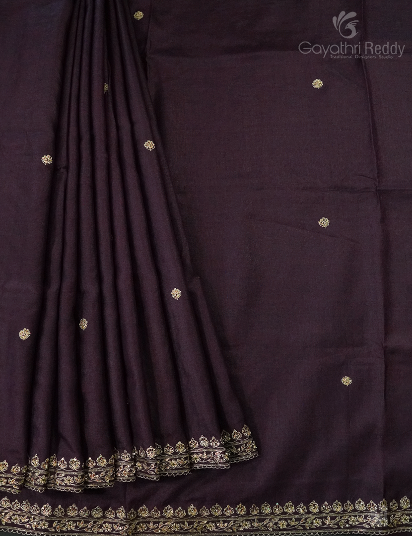 PURE TUSSAR AARI WORK-TS1348
