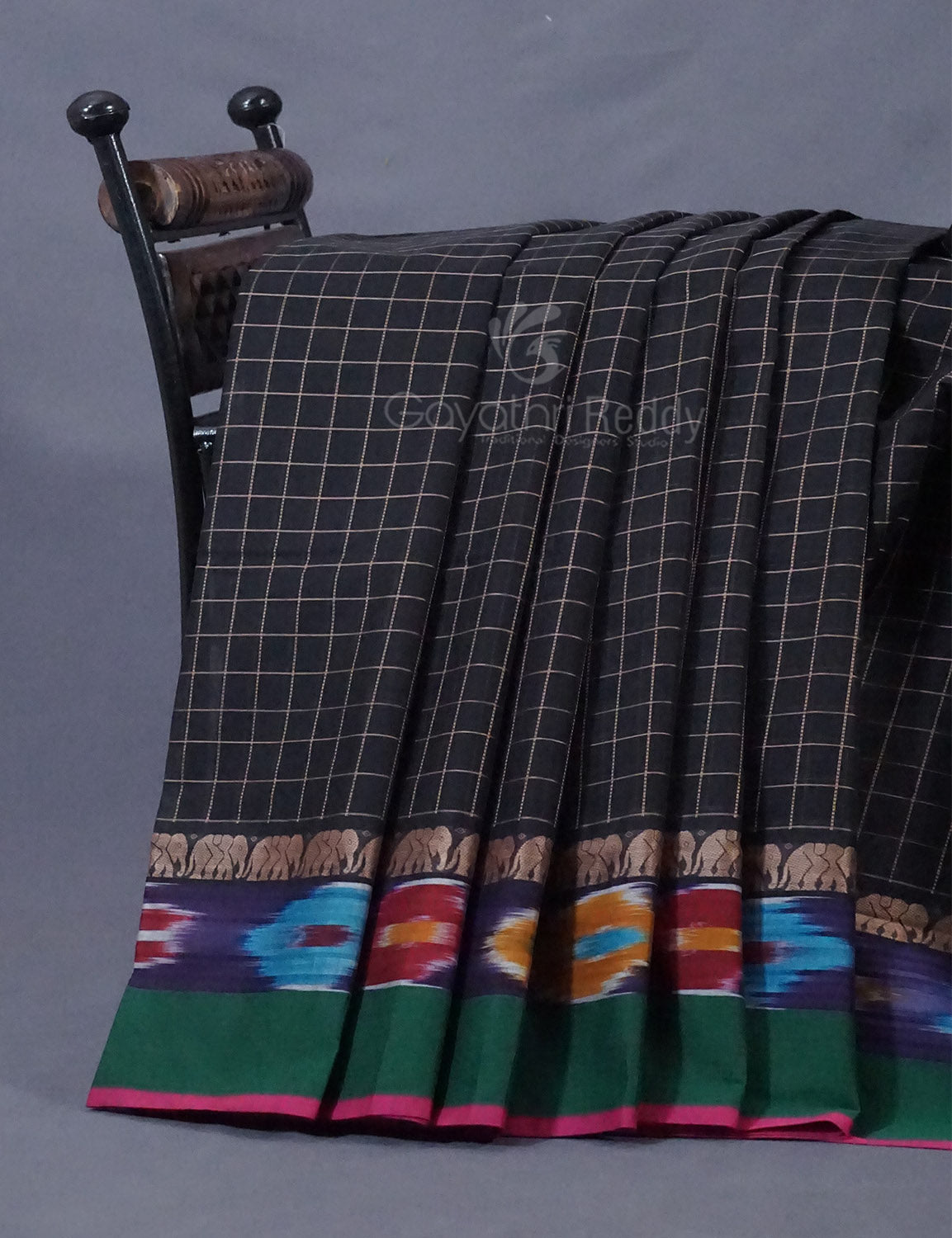 PURE KANCHI HAND WOVEN-KHW9