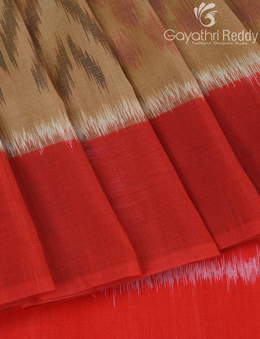 PURE IKKAT COTTON (H.L) SAREE-IKC1067