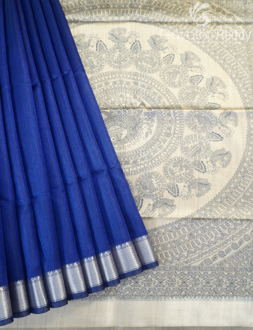 SEMI TUSSAR SAREE-ST1159
