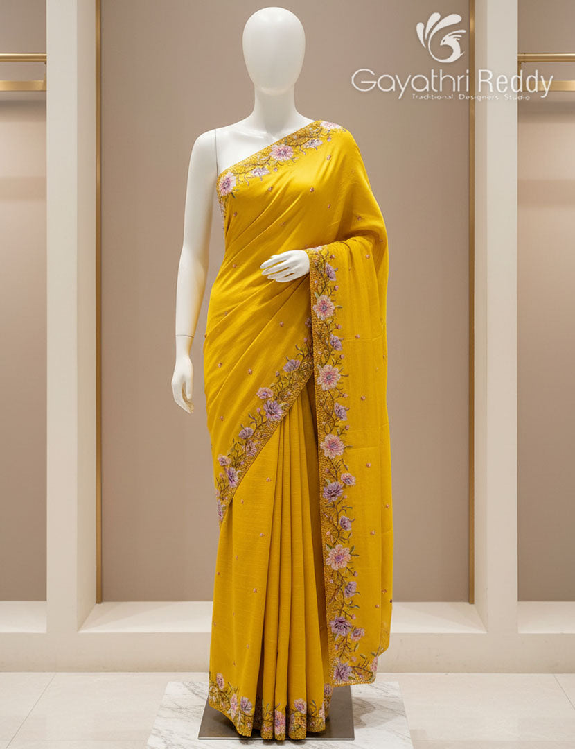 SEMI DUPION SILK SAREE-SDS97