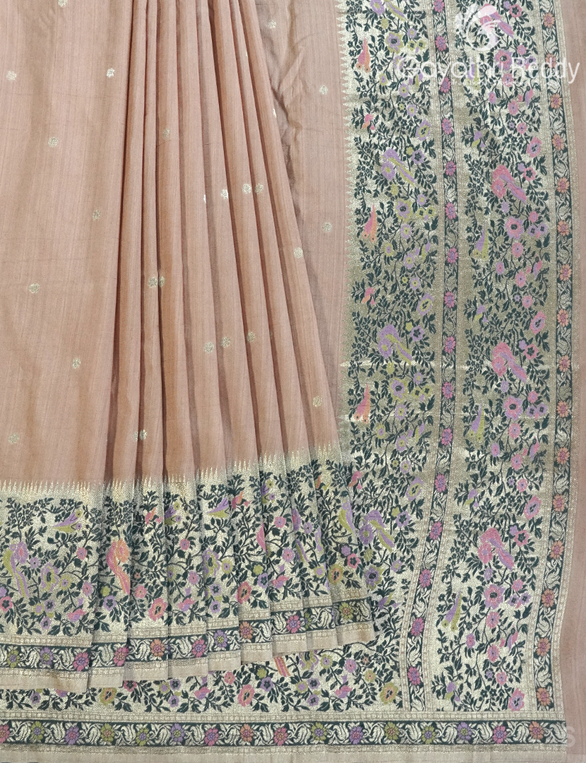 SEMI TUSSAR KADDI SAREE-STK3